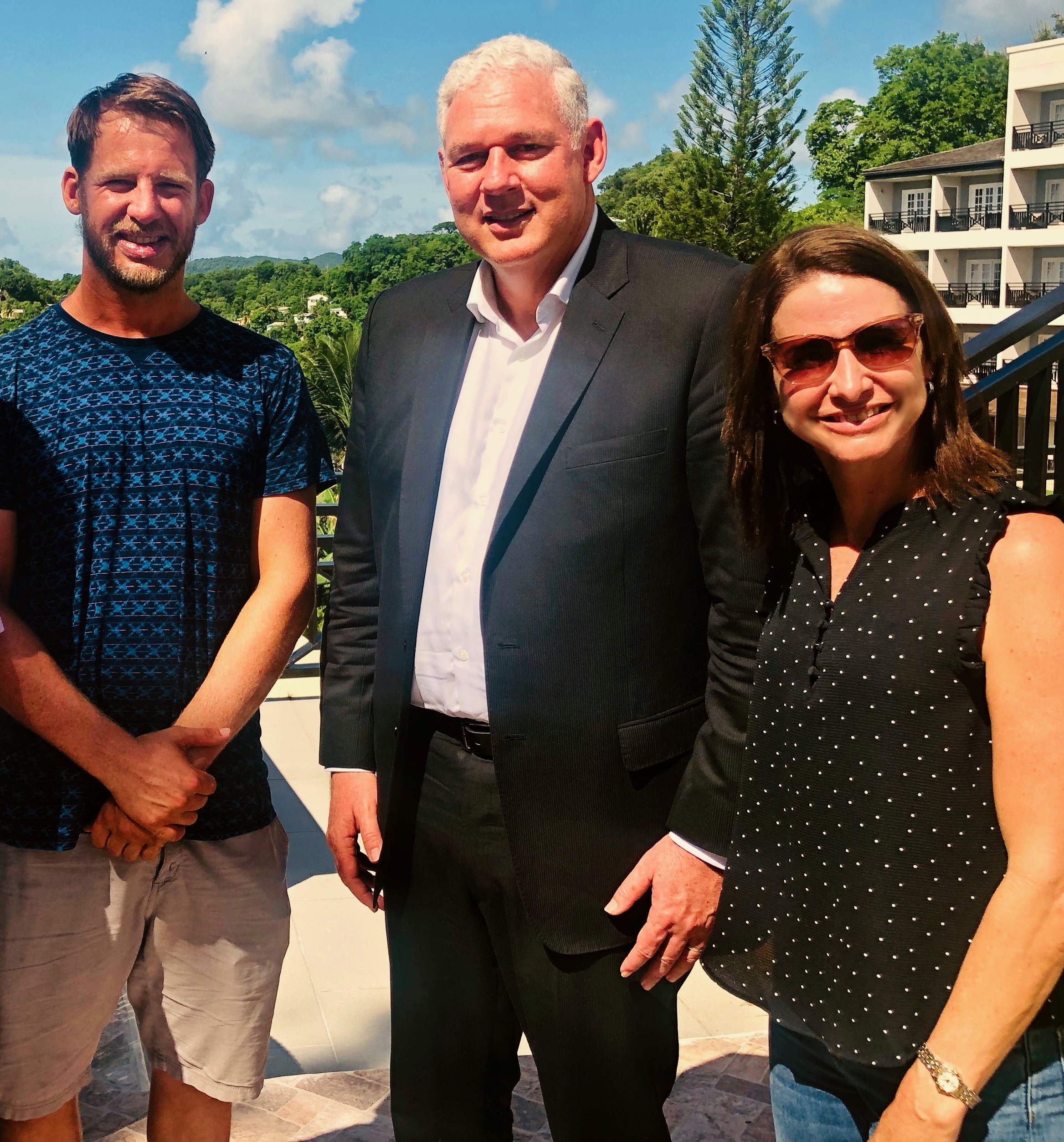 Cameron Bellamy, Allen Chastanet, Kristina Evelyn